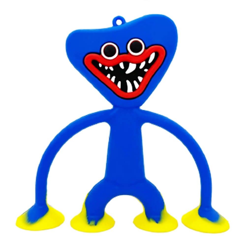 Jucarie Huggy Wuggy cu ventuze, Albastru - vivimall.ro
