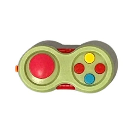 Jucarie Interactiva, Vivimall, Model Fidget Pad, Antistres, +3 Ani, Functii Multiple, 5.5 x 3.5 x 11 cm, Verde - vivimall.ro