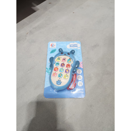 Jucarie Interactiva, Vivimall, Telefon Inteligent, Model Albinuta, Functii Educative, Muzicale si Voce, 4-6 ani, 19 x 11.5 cm, din Plastic, Albastru - vivimall.ro