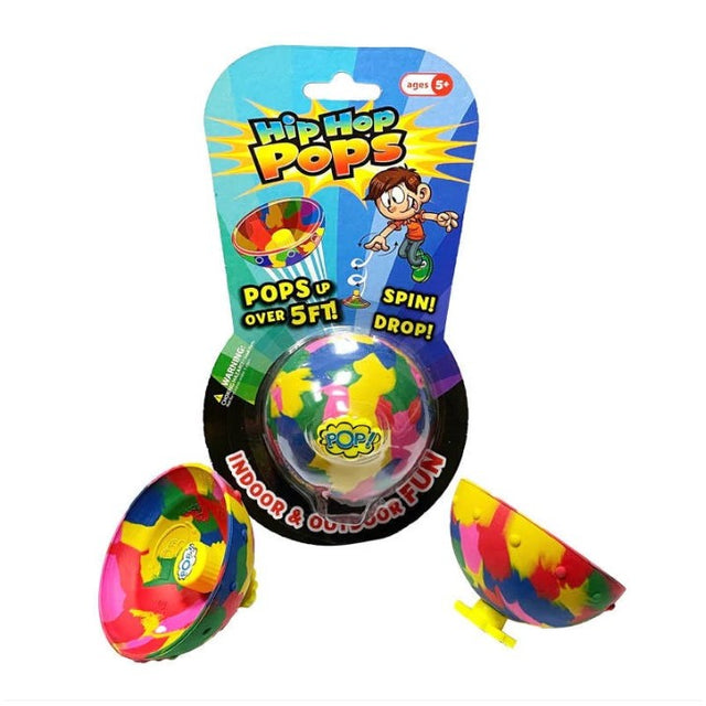 Jucarie interactiva Hip Hop Pops, Vivimall, minge saltareata, +5 ani, Multicolor - vivimall.ro