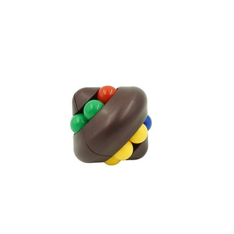 Jucarie interactiva pentru copii, Magic Cube, Castaniu - vivimall.ro