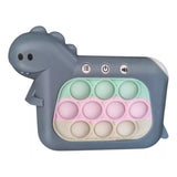 Pop It Whack A Mole interaktív játék, konzol típusú, stresszoldó, 4 játékmód, hasizomból és szilikonból készült, +3 éves kortól