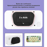Jucarie Interactiva Tip Consola Pentru Copii Speed Push Whack-A-Mole, Joc De Viteza Pop It, Material Abs/Silicon, Cu Nivele, Sunete Si Lumini - vivimall.ro