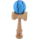 Kendama X Originala, Profesionala, Vivimall, din Lemn, Super Sticky, 18 cm, Albastru - vivimall.ro