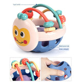 Jucarie Minge pentru Bebelusi, Vivimall, pentru Dentitie, Interactiva, 0-12 Luni, Roz-Multicolor - vivimall.ro