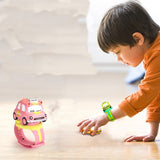 Jucarie pentru copii, Vivimall, Masina-ceas, Roz - vivimall.ro