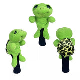 Papusa de Mana pentru Teatru de Papusi, Flippy, din Plus, 25 x 10 x 8 cm, Model Broasca, Verde - vivimall.ro