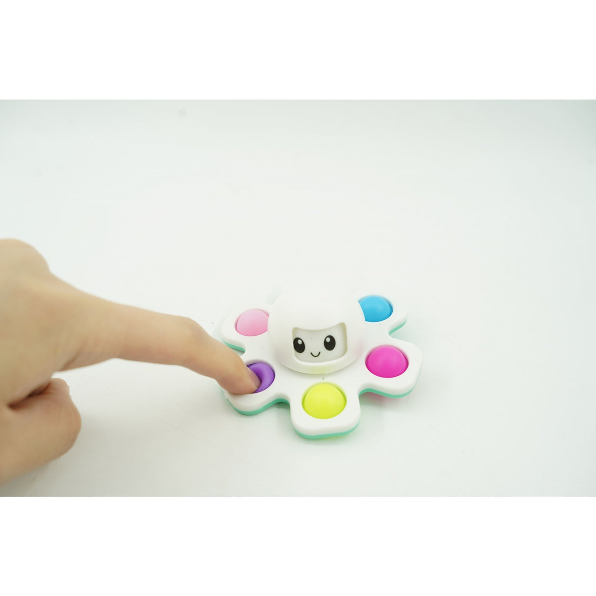 Jucarie Pop It, Vivimall, Fidget Toy, antistres, senzoriala,Alb - vivimall.ro