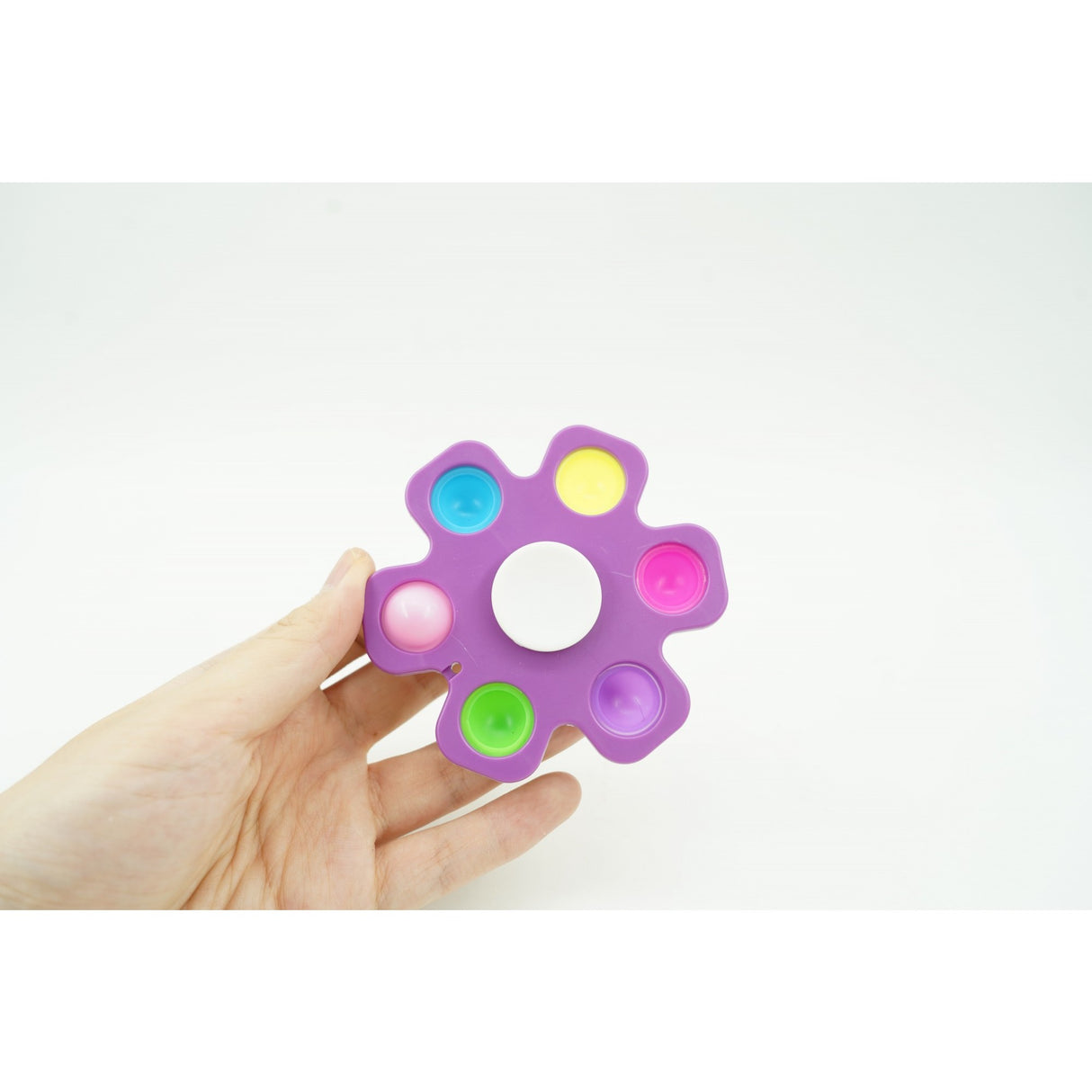 Jucarie Pop It, Fidget Toy, Antistres, Senzoriala, Mov - vivimall.ro