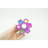 Jucarie Pop It, Fidget Toy, Antistres, Senzoriala, Mov - vivimall.ro