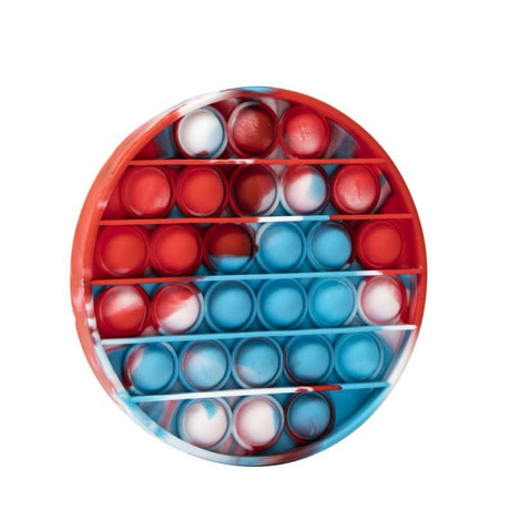 Jucarie Pop it Now-Flip it, Push Bubble Rotund Multicolor Model 1 - vivimall.ro