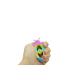 Jucarie senzoriala antistres cu ventuza de decompresie, Antrenare antebrat, Fidget Toy, Model Albina, Macarons - vivimall.ro