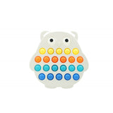 Jucarie senzoriala antistres, Simple Dimple, Bufnita, Multicolor, V3 - vivimall.ro