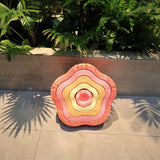 Jucarie Senzoriala de Echilibru, Flippy, Tip Stepping Stones, 5 Piese, din Spuma, pentru Miscare, Sarituri, Prindere, Diametru 28 cm, Model 1, Multicolor - vivimall.ro