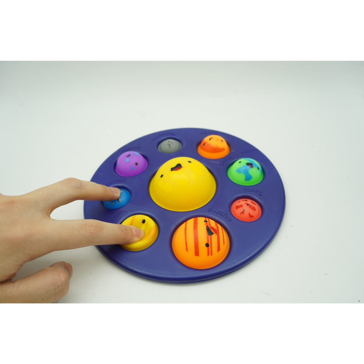 Jucarie Dimple Senzoriala Planetariu Albastru | SensoryPlay - vivimall.ro