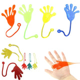 Jucarie Senzoriala Elastica, Flippy, Model Brat Elastic , Jucarie de Indemanare si Distractie pentru Copii, 1 Bucata, Tactila pentru Copii, 20 x 7 cm, Galben