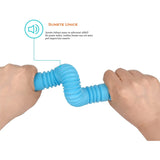 Jucarie Senzoriala - Fidget Pop Tubes, Antistres, Super Elastic