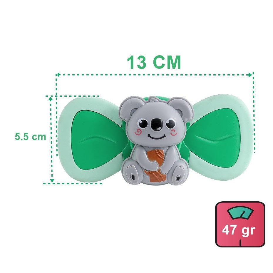 Kétoldalas forgó játék gyerekeknek, Spinimals Prémium Koala