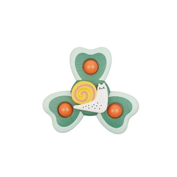 3 oldalas forgó játék gyerekeknek, Spinimals prémium csiga