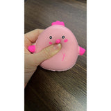 Jucarie Squish Toy, Vivimall, model gainusa roz - vivimall.ro