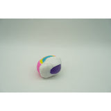 Jucarie Squishy Vivimall, Norisor curcubeu, Squeeze Pinch Family, Fidget Toy, Roz - vivimall.ro