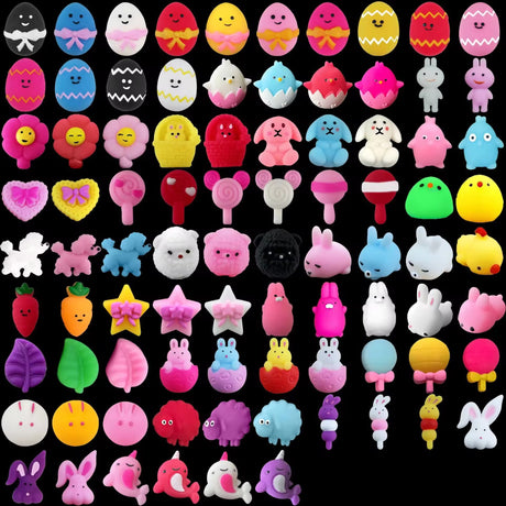 Jucarii Senzoriale Fidget Toy Squishy, Vivimall, Anti-Stres, +3 Ani. Model Tematic Paste, Multicolor - vivimall.ro