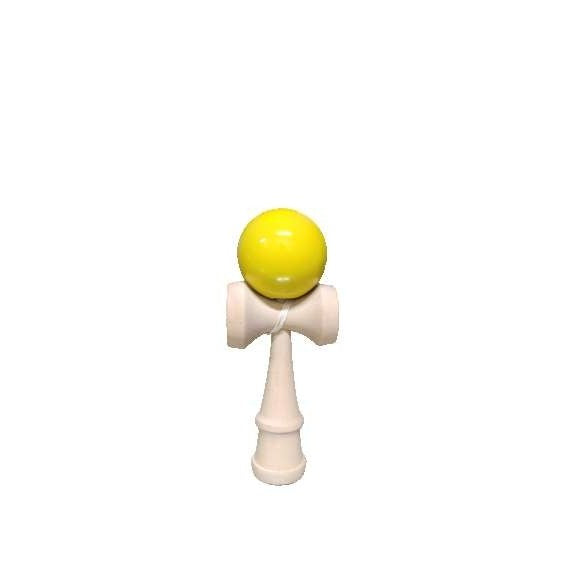 Kendama Ball Originala Galben Lucios - vivimall.ro