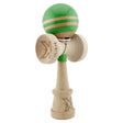Kendama Originala X - Rainbow, Super Sticky, V3 King Size Cup, Gaura in Baza, Profesionala, Vivimall, din Lemn, 18 cm, Verde - vivimall.ro