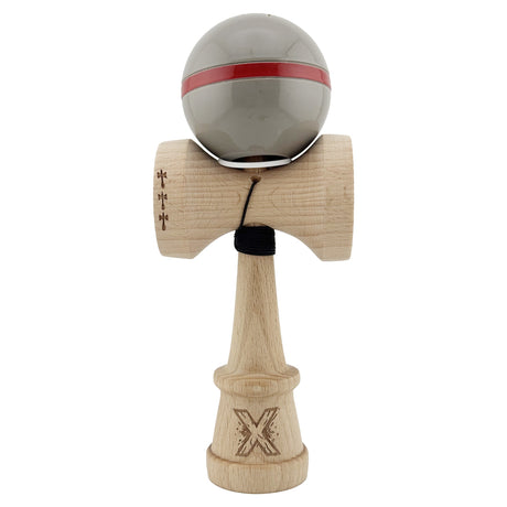 Kendama Originala X - Silken, Super Sticky, V3 King Size Cup, Gaura in Baza, Profesionala, Vivimall, din Lemn, 18 cm, Ice - vivimall.ro