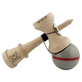 Kendama Originala X - Silken, Super Sticky, V3 King Size Cup, Gaura in Baza, Profesionala, Vivimall, din Lemn, 18 cm, Ice - vivimall.ro