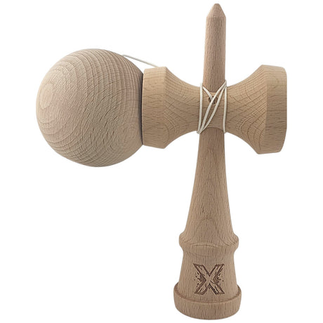 Kendama X Originală, Profesională, Vivimall, 18 cm,  Lemn - vivimall.ro