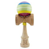 Kendama X SPECTRUM Originala, Profesionala, Vivimall, Big Cups V2, Super Sticky Legendary Cupe Mari, Rulment Metalic cu Ata 55 cm, Multicolor - vivimall.ro