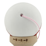 Kendama X Originala, Profesionala, Flippy, Big Cups V2, Rubber Grip cu Cupe Mari, Rulment Metalic cu Ata 55 cm, Alb/Rosu - vivimall.ro