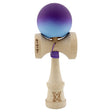 Kendama X Originala, Profesionala, Vivimall, Big Cups V2, Rubber Grip cu Cupe Mari, Rulment Metalic cu Ata 55 cm, Violet/Albastru - vivimall.ro