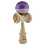 Kendama X Originala, Profesionala, Flippy, Big Cups V2, Super Sticky Legendary Cupe Mari, Rulment Metalic cu Ata 55 cm, Purpuriu/Mov/Lila - vivimall.ro