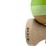 Kendama X Originala, Profesionala, Flippy, Big Cups V2, Super Sticky Legendary Cupe Mari, Rulment Metalic cu Ata 55 cm, Verde Mix - vivimall.ro