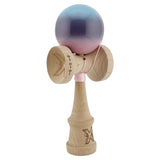 Kendama X Originala, Profesionala, Vivimall, Big Cups V2, Super Sticky Legendary Cupe Mari, Rulment Metalic cu Ata 55 cm, Albastru/Mov/Roz - vivimall.ro