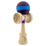 Kendama X Originala, Profesionala, Vivimall, Big Cups V3, Rubber Grip model mov/albastru/mov - vivimall.ro