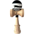 Kendama X Originala Profesionala, Vivimall, Cupe Mari KING SIZE V3, Super Sticky, Gaura in Baza, Rulment Metalic, din lemn 18 cm, Ata 62/65 cm, -   Black Dragon - vivimall.ro