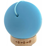 Kendama X Originala, Profesionala, Vivimall, Big Cups V2, Rubber Grip cu Cupe Mari, Rulment Metalic cu Ata 55 cm, Gradient Albastru/Alb/Negru - vivimall.ro