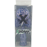 Kendama X Originala, Profesionala, Vivimall, Kendama Cracked, din Lemn – 18 cm, Albastru/alb - vivimall.ro