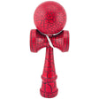 Kendama X Originala, Profesionala, Vivimall, Kendama Cracked, din Lemn, 18 cm, Rosu/Negru - vivimall.ro