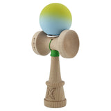 Kendama X Originala, Profesionala, Vivimall, Big Cups V3, Rubber Grip model verde/albastru - vivimall.ro