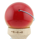 Kendama X Originala, Profesionala, Flippy, Super Sticky cu Cupe Mari KING SIZE V3, Gaura in Baza, Rulment Metalic, din lemn 18 cm, Ata 62/65 cm, Gradient Rosu/Galben/Albastru - vivimall.ro
