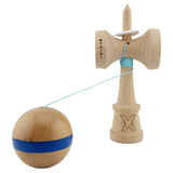 Kendama X Originala, Profesionala, Vivimall, Super Sticky, Cupe Mari KING SIZE V3, Gaura in Baza, Rulment Metalic, din lemn 18 cm, Ata 55 cm, Original Albastru - vivimall.ro