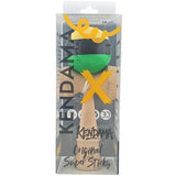 Kendama X Originala, Profesionala, Vivimall, Super Sticky din Lemn, 18 cm, Galben/Negru/Verde - vivimall.ro