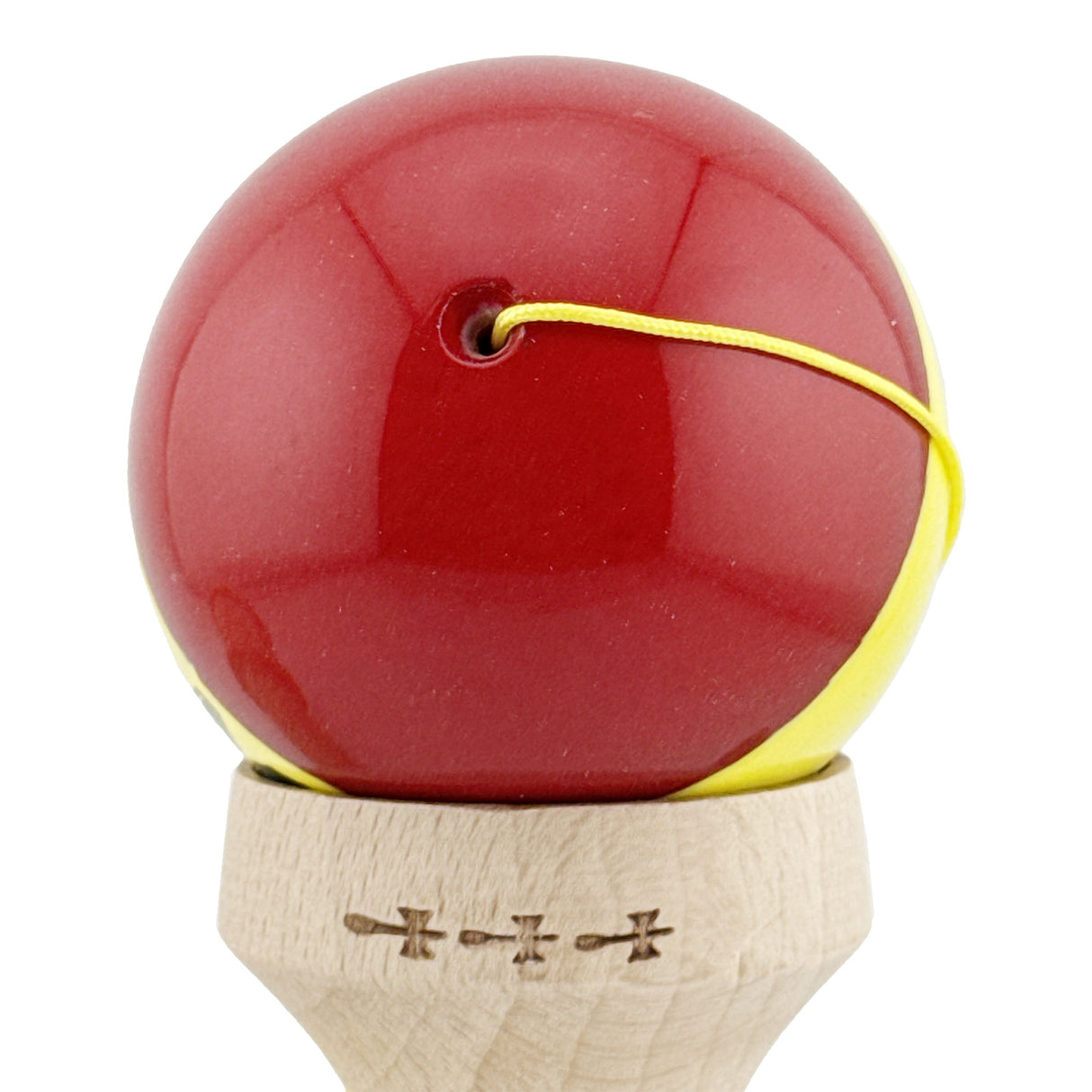Kendama originală profesională Vivimall Tricolor Dracula, prezentare completă set jucărie skill