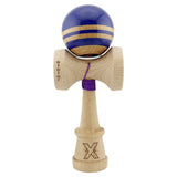 Kendama Originala X - Rainbow, Super Sticky, V3 King Size Cup, Gaura in Baza, Profesionala, Vivimall, din Lemn, 18 cm, Violet