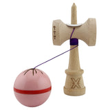 Kendama Originala X - Silken, Super Sticky, V3 King Size Cup, Gaura in Baza, Profesionala, Vivimall, din Lemn, 18 cm, Pink - vivimall.ro