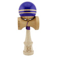 Kendama X Rainbow Originala, Profesionala, Vivimall, Big Cups V2, Super Sticky cu Cupe Mari, Rulment Metalic, din lemn 18 cm, Ata 55 cm, Violet/Maro - vivimall.ro